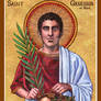 St. Genesius of Rome icon