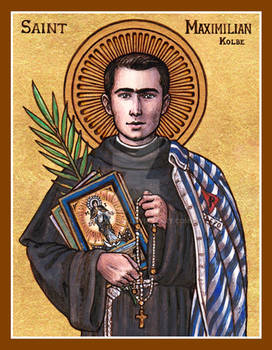 St. Maximilian Kolbe icon