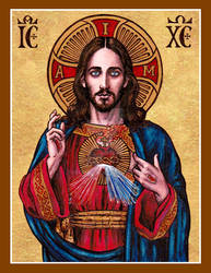 Sacred Heart of Jesus icon