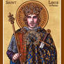 St. Louis of France icon