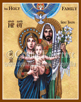 The Holy Family icon