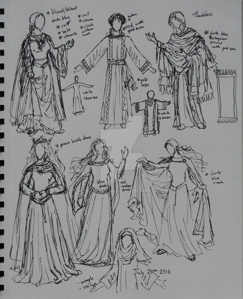 Dresses and Costume sketches by Theophilia on DeviantArt Dresses and Costume sketches by Theophilia on DeviantArt