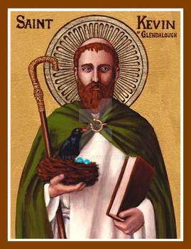 St. Kevin of Glendalough icon