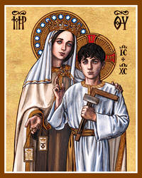 Our Lady of Mt. Carmel with the Boy Jesus