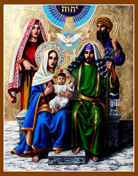 Holy Family with Saints Anne and Joachim