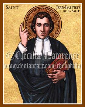 St. Jean-Baptiste de la Salle icon