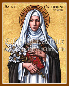 St. Catherine of Siena icon