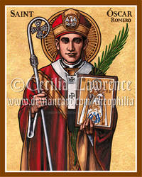 St. Oscar Romero icon