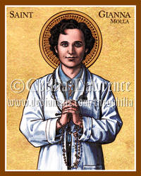St. Gianna Beretta Molla icon