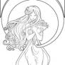 Mucha Line Art