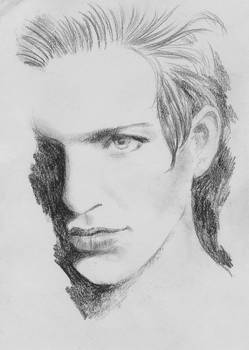 brian molko_charcoal 2