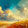 Wheat and Poppies