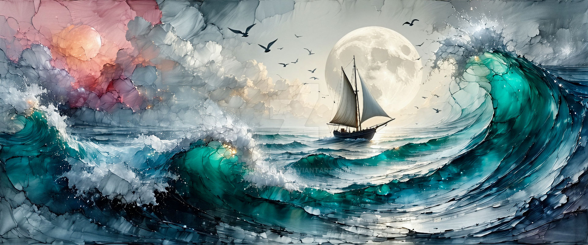 Deviantart Ocean Background Ocean by MorkaiArt on DeviantArt