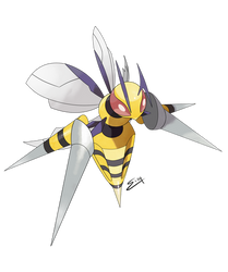 Mega Beedrill by Korupo