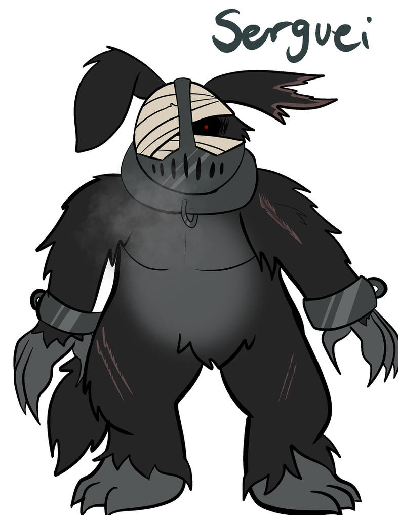 Murder Rabbids AU Serguei redesign by CinderHollow13 on DeviantArt