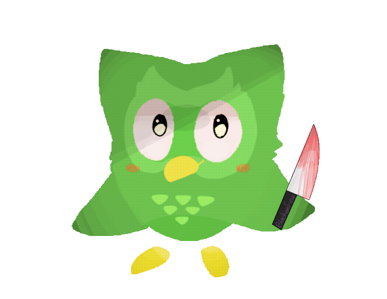 Duolingo Owl By BlackemFine On DeviantArt duolingo-owl-by-blackemfine-on-deviantart