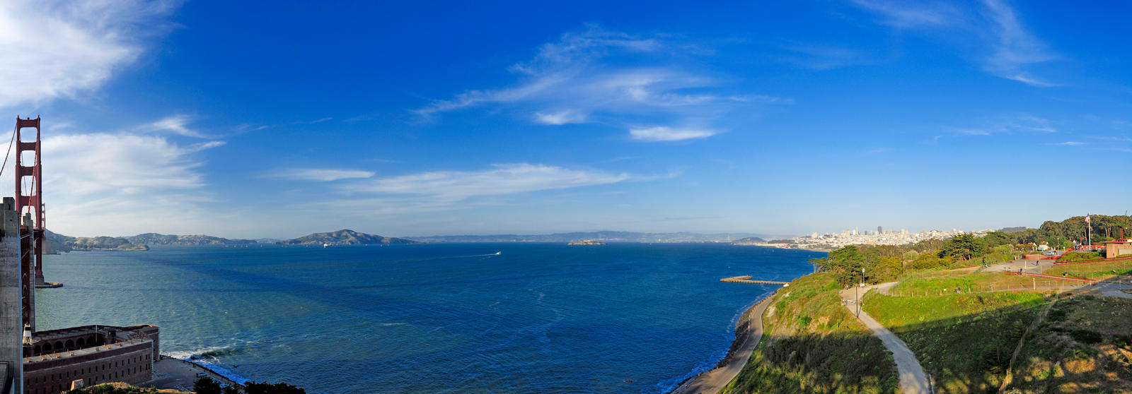 View from Golden Gate Brdg.