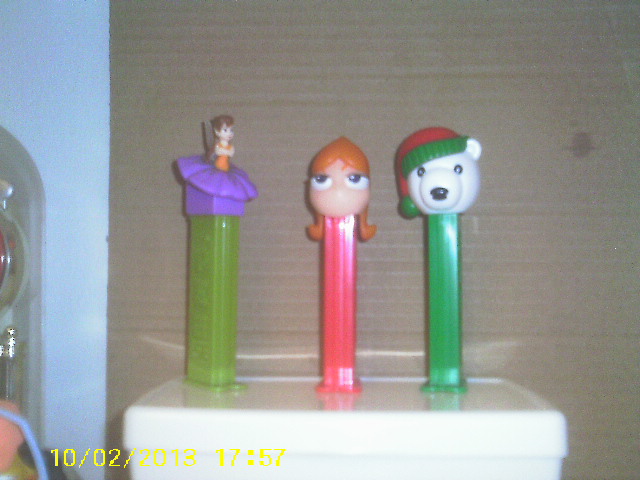 Newest Pez Dispensers