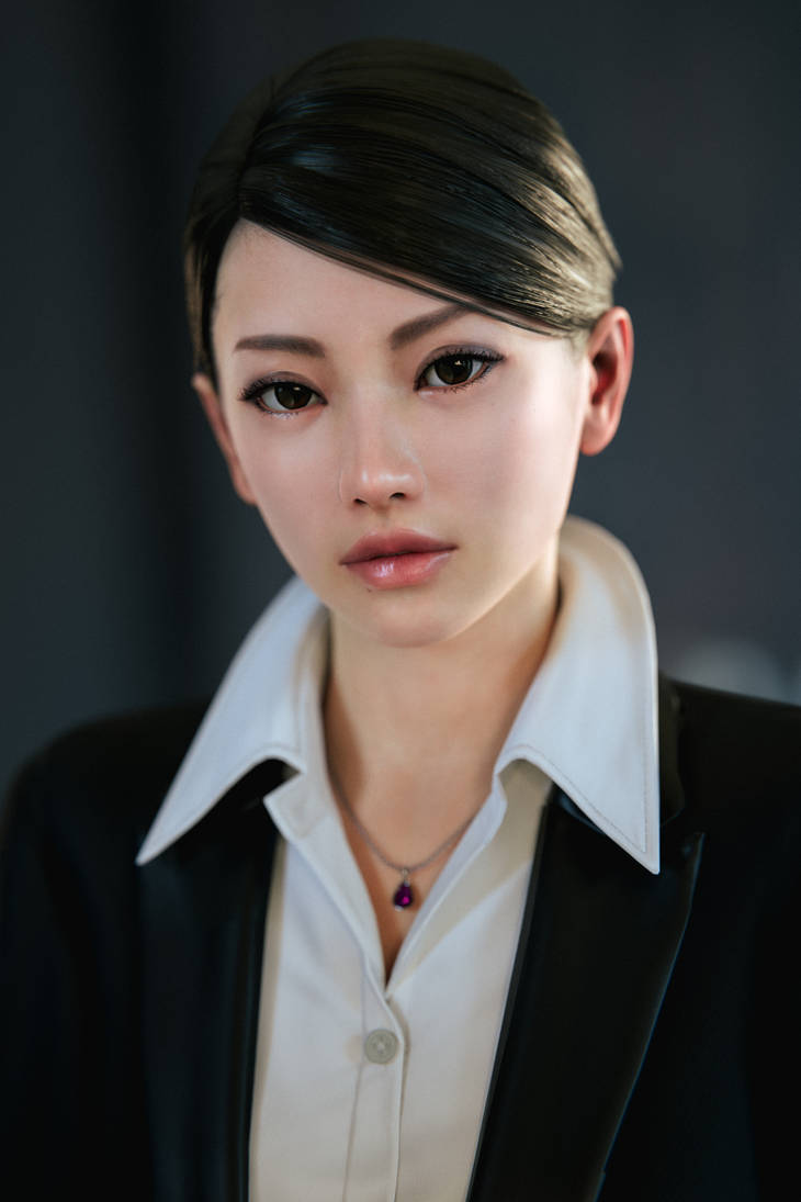 Api Sayama Kaoru Sayama (Yakuza Kiwami: 2) - Render 2 by JetSynth on DeviantArt
