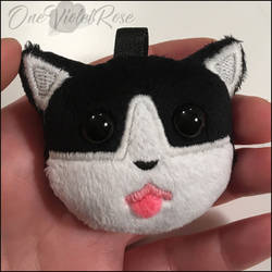 Squeaky Cat Keychain