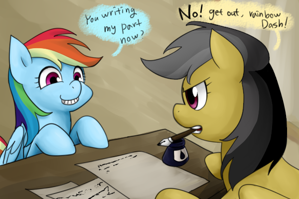 Rainbow Dash and Daring Do