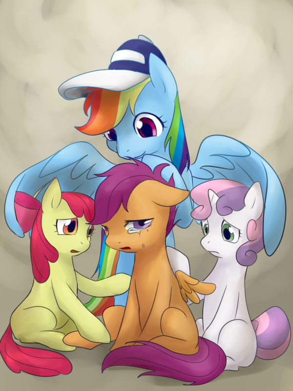 Don't cry, Scootaloo