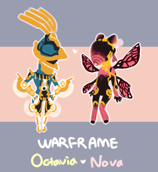 Warframe Octavia and Nova