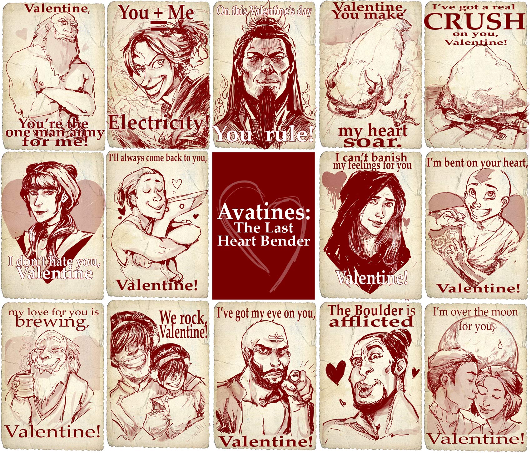 A Very Avatar Valentine's Day