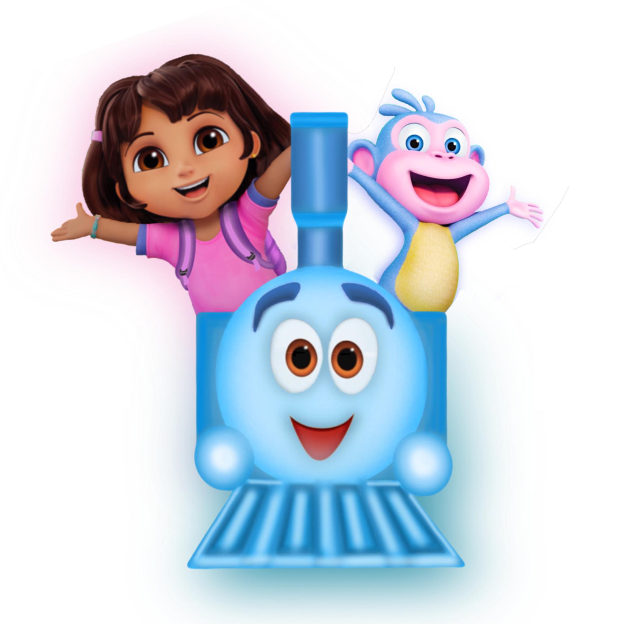 Train Rotor Dora Dora, Boots with Azul the train by CupcakePastel on DeviantArt