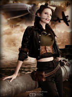 Dieselpunk Babe