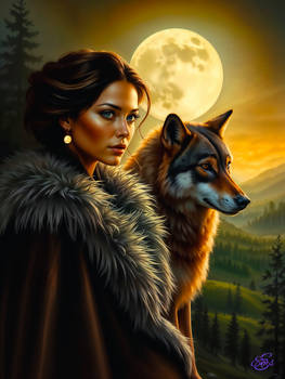 Wolfmoon Super Heroine Gold