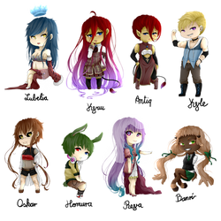 All OC - Chibi