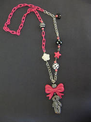 Gothic Lolita Bear Necklace