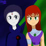 Raven and Starfire