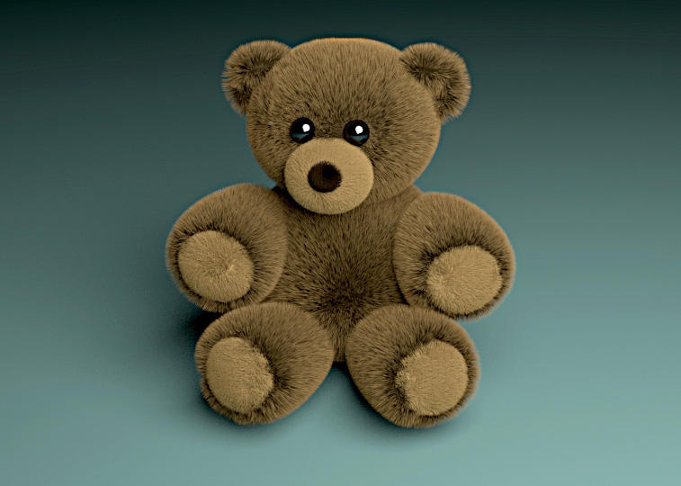 Teddy for my grandson Raz (3 D model done by me) by awesome43