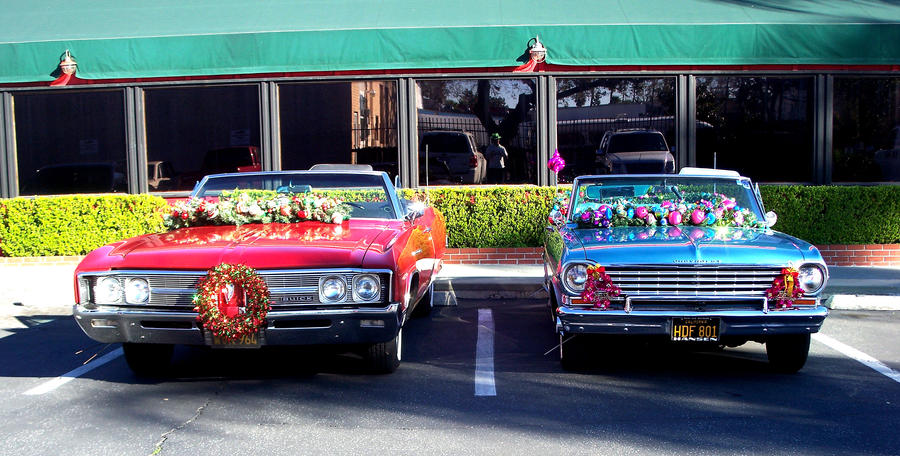 Scarlett and the 63 Nova SS the last parade. by awesome43