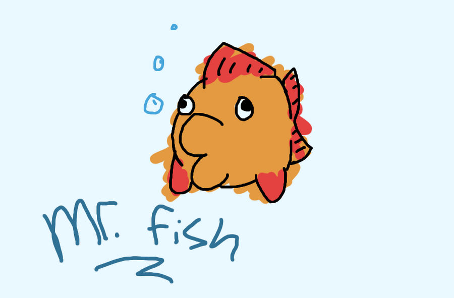 Mr. Fish by Purrlstar on DeviantArt