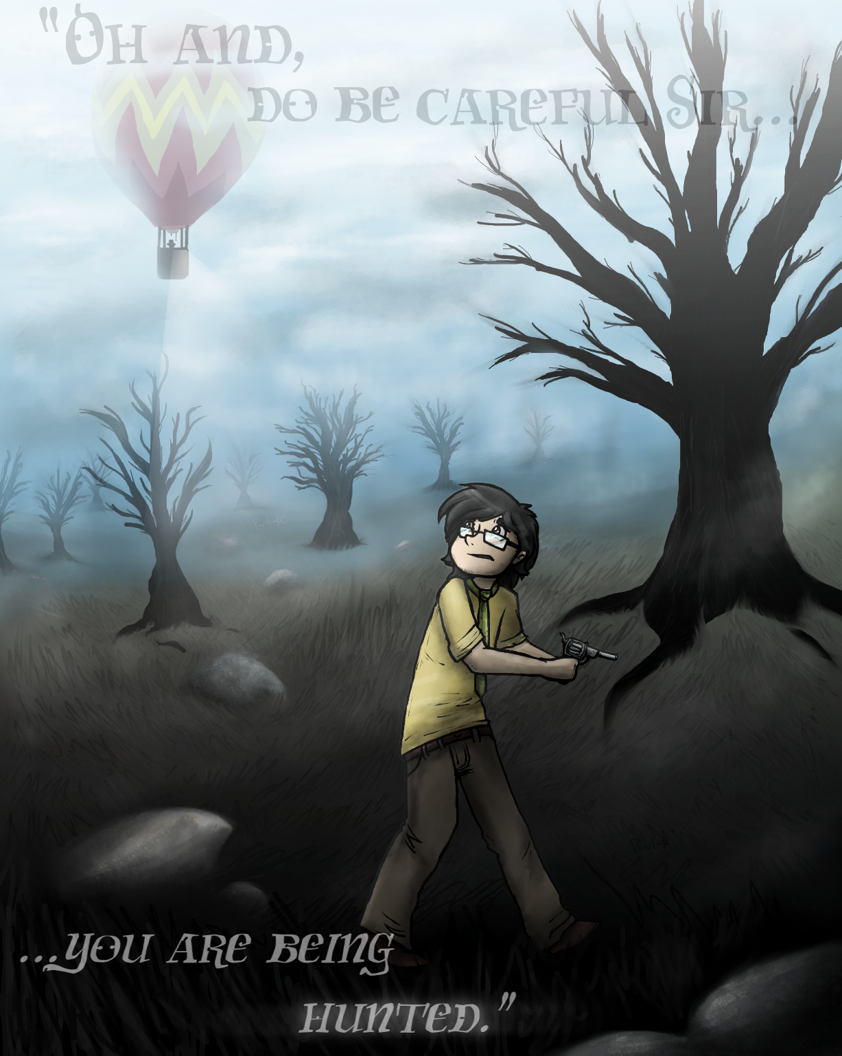 Sir, You Are Being Hunted by Purrlstar on DeviantArt