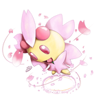 GA-HQ Gen IV 1 - Cherrim used Petal Dance by drjhordan