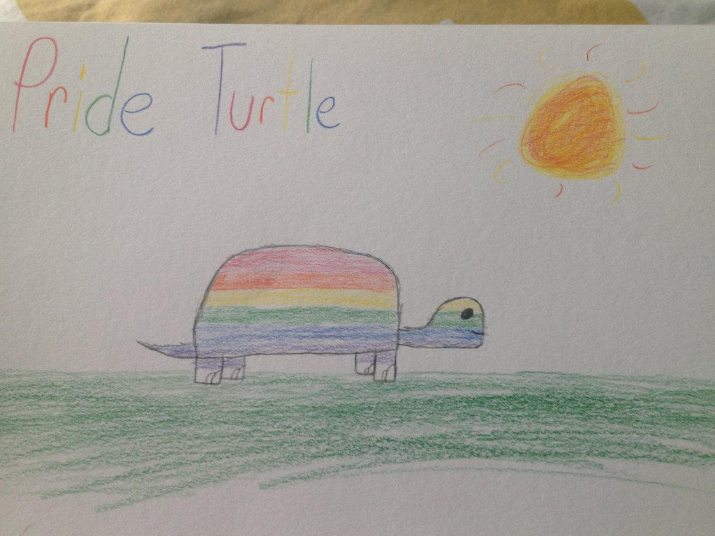 Twurtle Gay Pride Twurtle :3 by yaoinightcore on DeviantArt