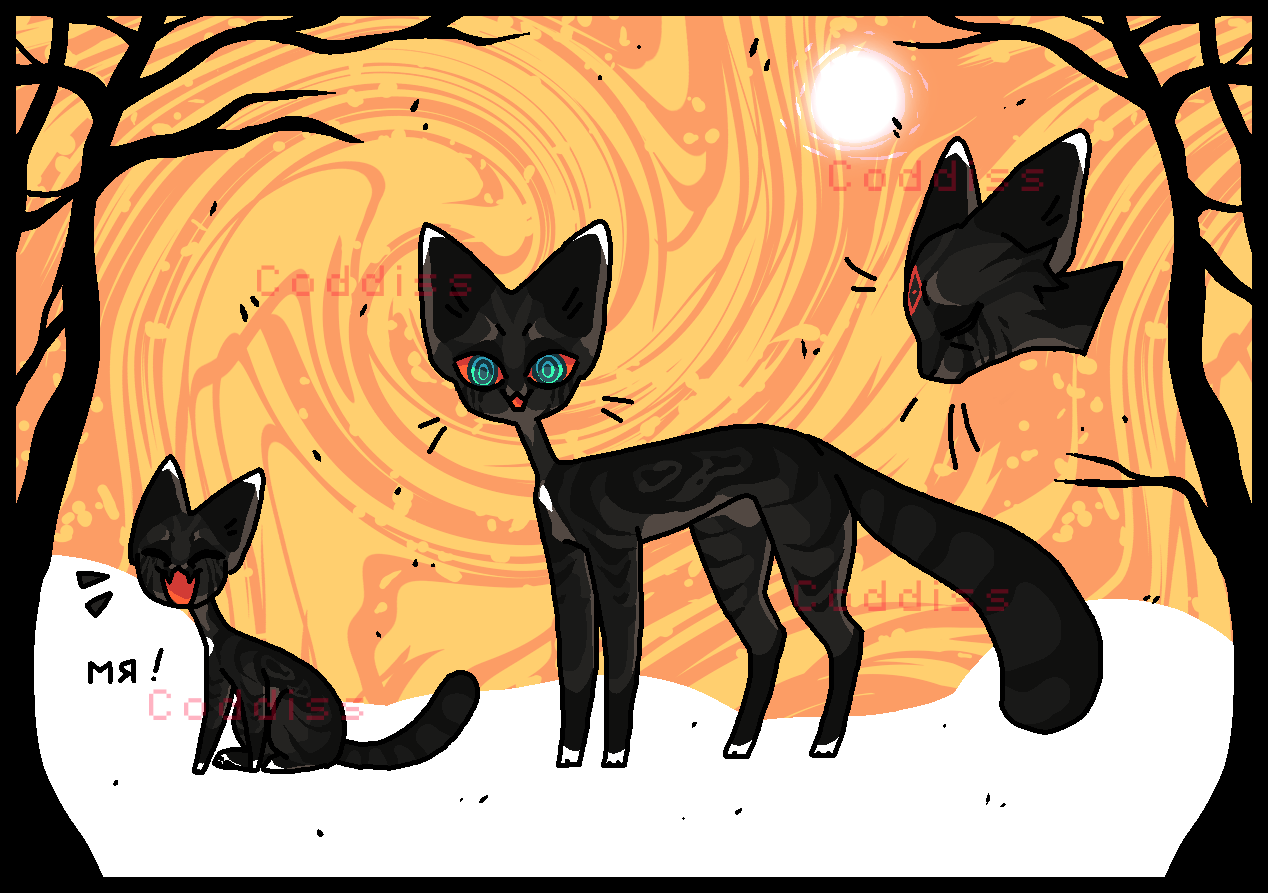 Ashfur  Warrior Cats Design by Hikari-Hisudo on DeviantArt