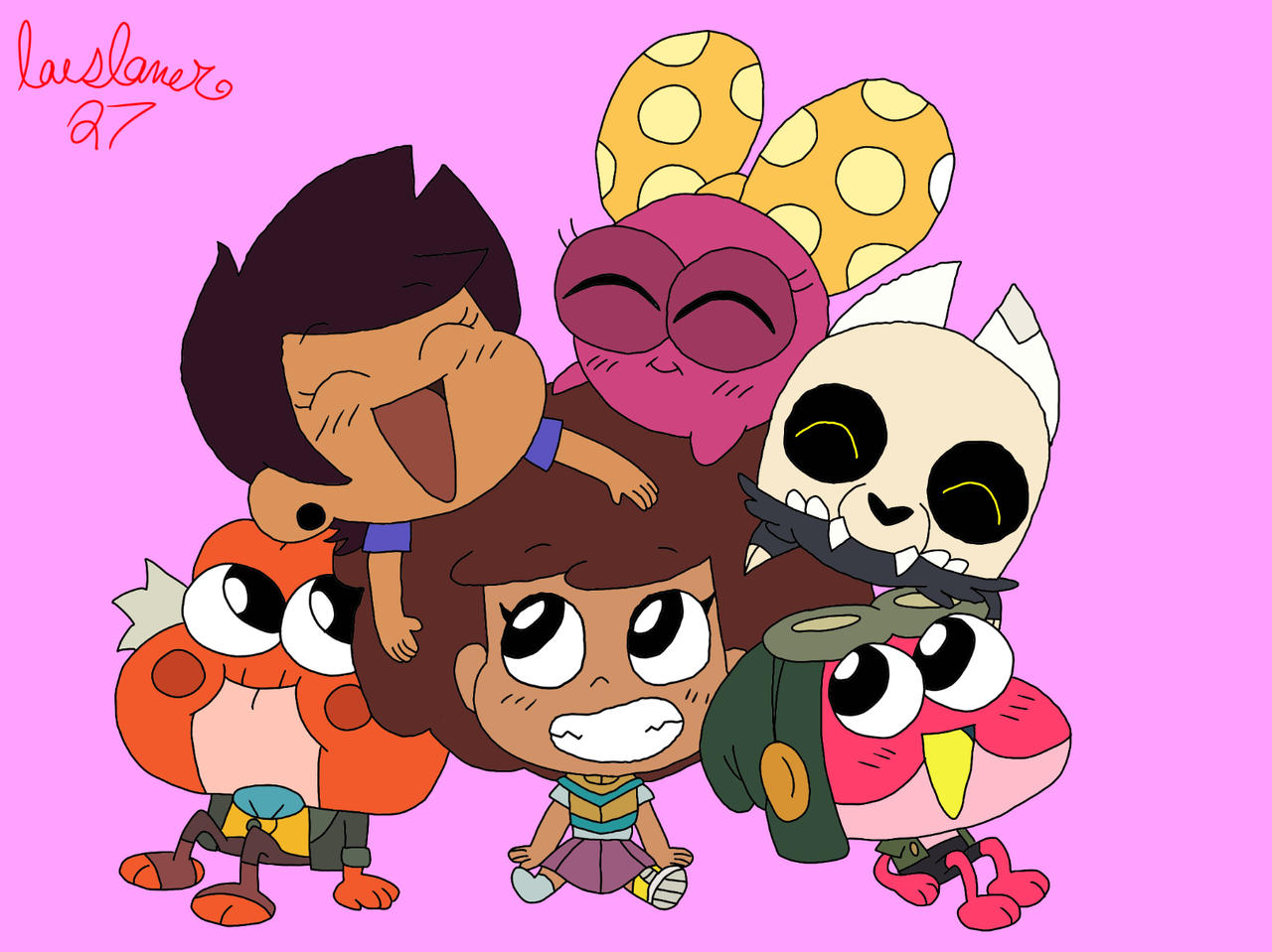 Amphibia and Owl House crossover by LAESLover27 on DeviantArt