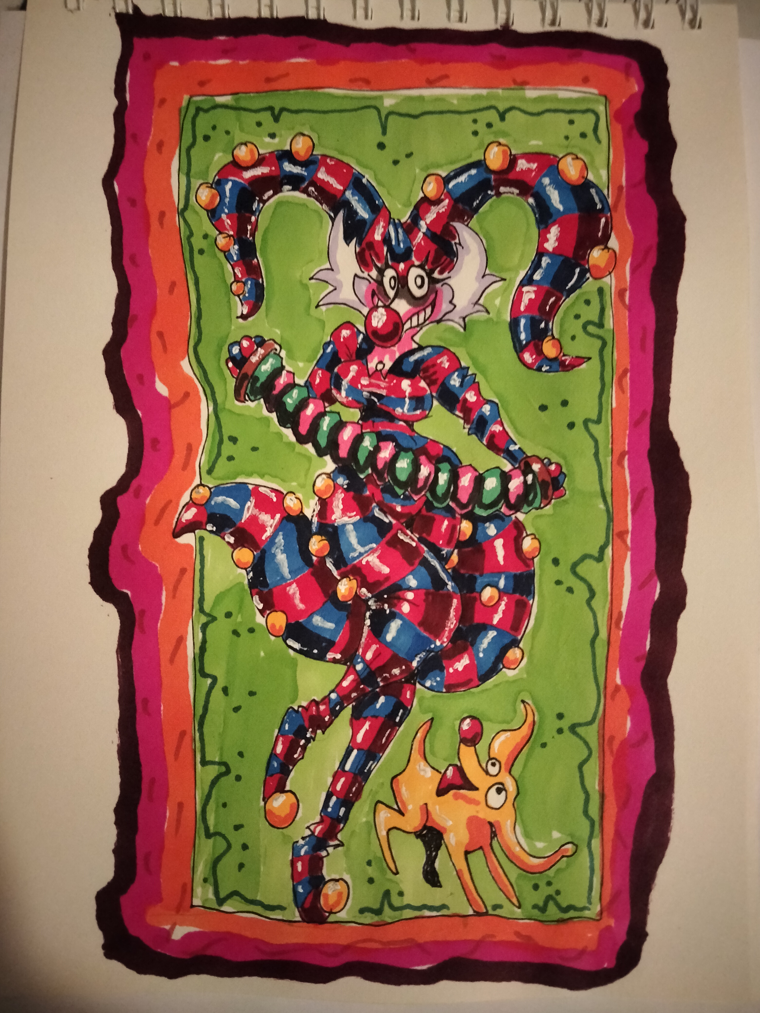 Werewolf Jester Jester by Uriil on DeviantArt