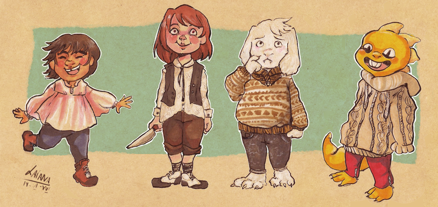 What I Wore Frisk Chara Asriel And Monster Kid By Dauverney On Deviantart What I Wore Frisk Chara Asriel And Monster Kid By Dauverney On Deviantart
