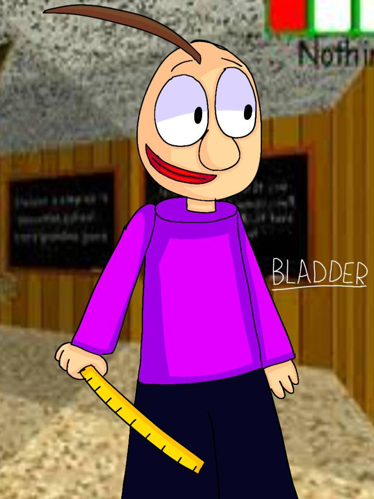 Bladder (Baldi's Basics Character) by garrettfunnyanimal on DeviantArt