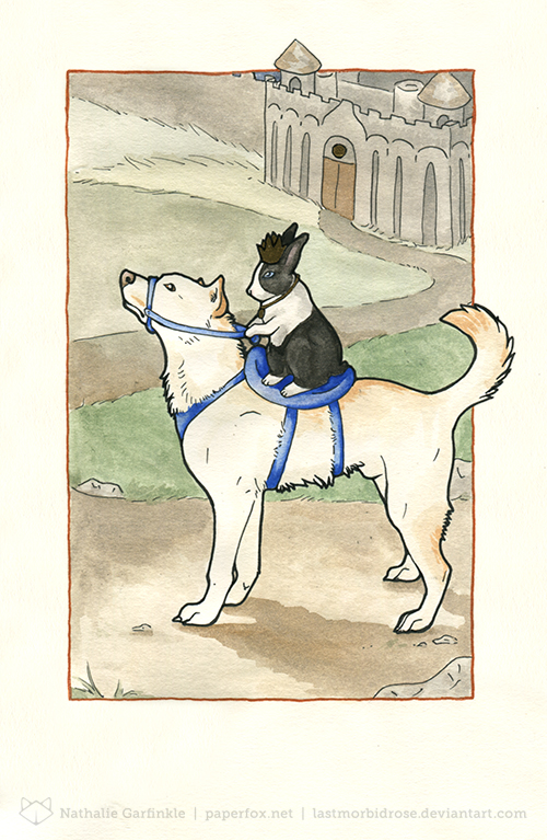 Noble Steed by art-paperfox