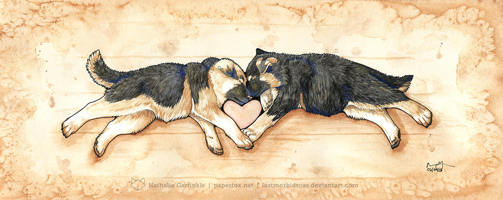 Shepherds of Love by art-paperfox