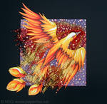 Flight of the Phoenix by art-paperfox