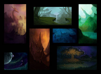 Environment sketch dump 2