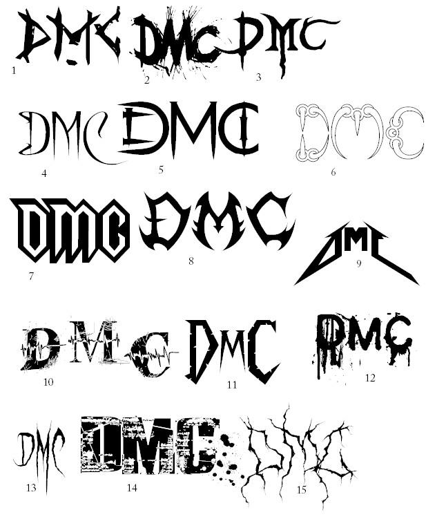 DMC fonts by NordicDragon on DeviantArt